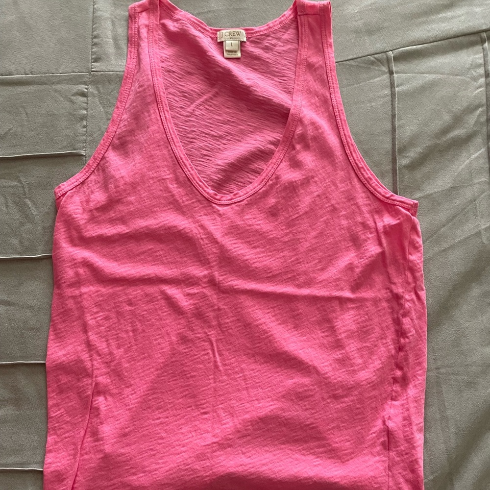 J Crew Factory Tank. Pink